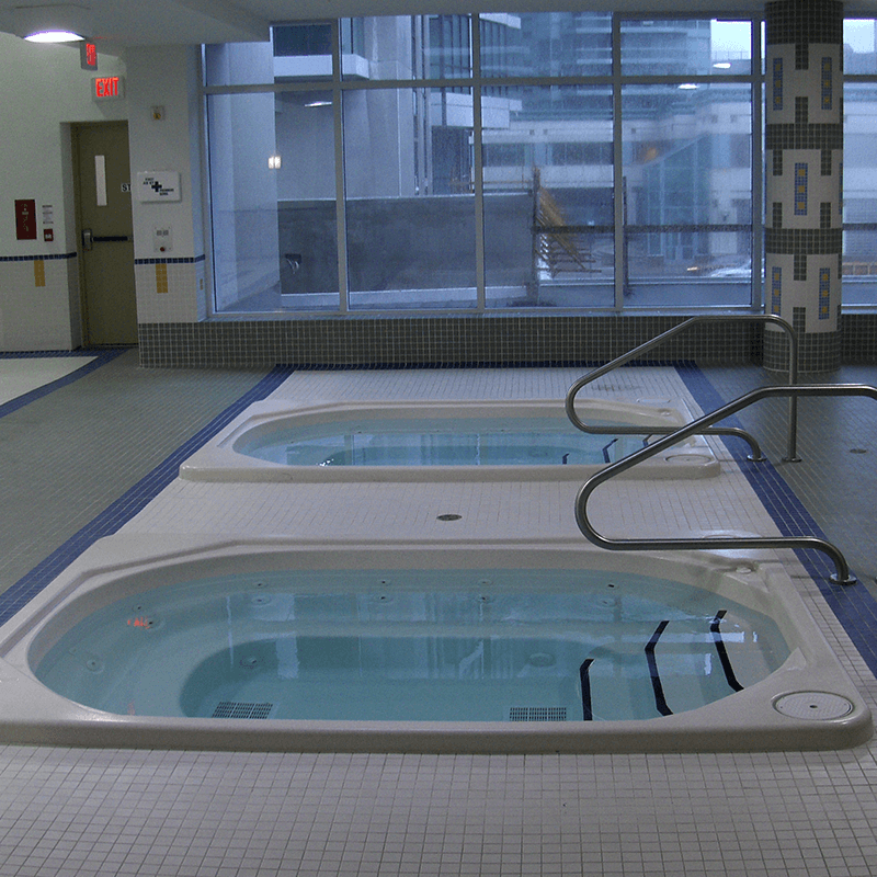 H-1100C 11 Person Commercial Drop In Spa