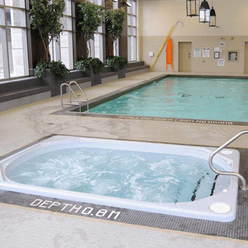 H-1100C 11 Person Commercial Drop In Spa