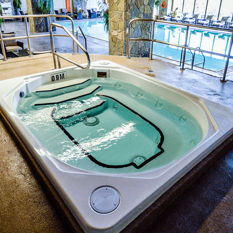 H-1100C 11 Person Commercial Drop In Spa