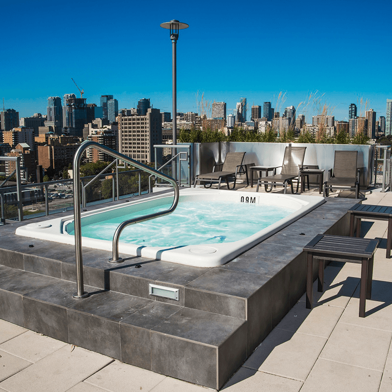 H-1200C 12 Person Commercial Drop In Spa