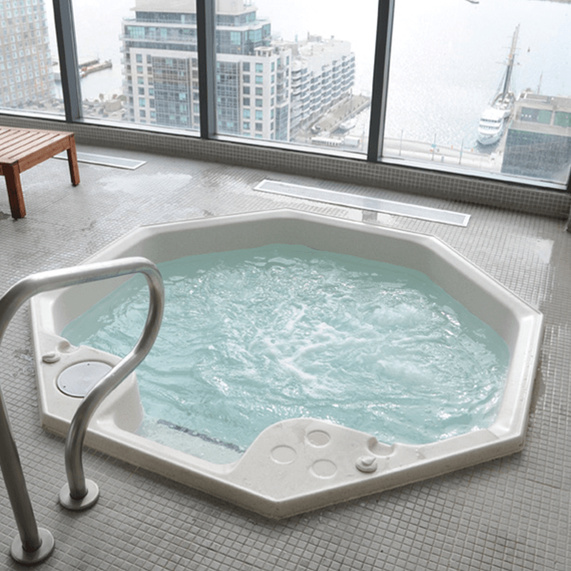 H-600C 6 Person Commercial Drop In Spa