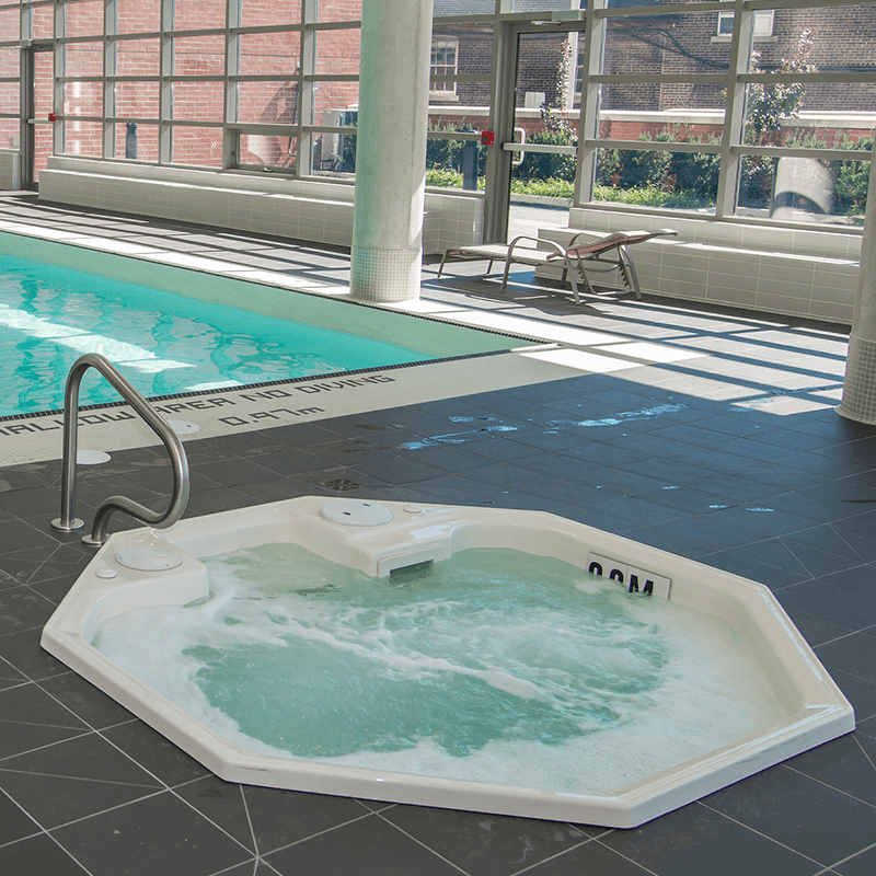 H-600C 6 Person Commercial Drop In Spa