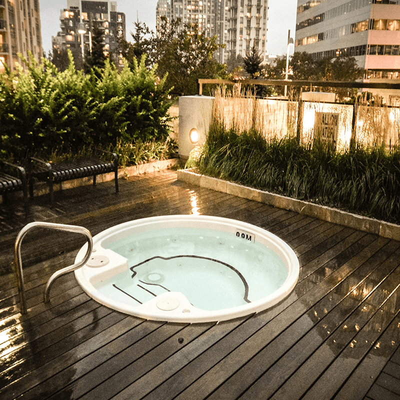 H-800C 8 Person Commercial Drop In Spa