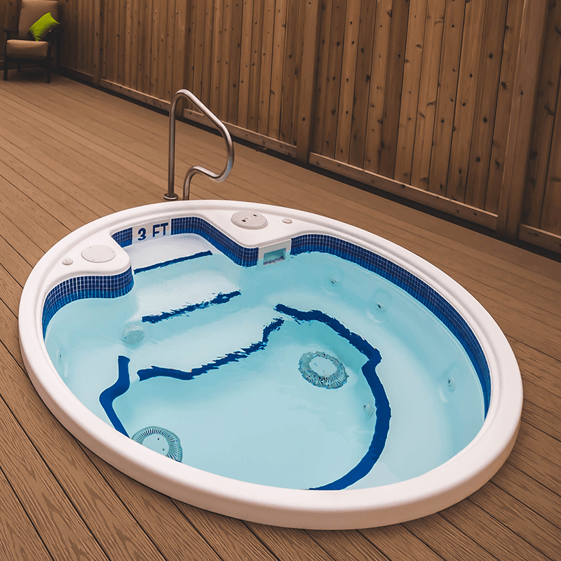 H-800C 8 Person Commercial Drop In Spa