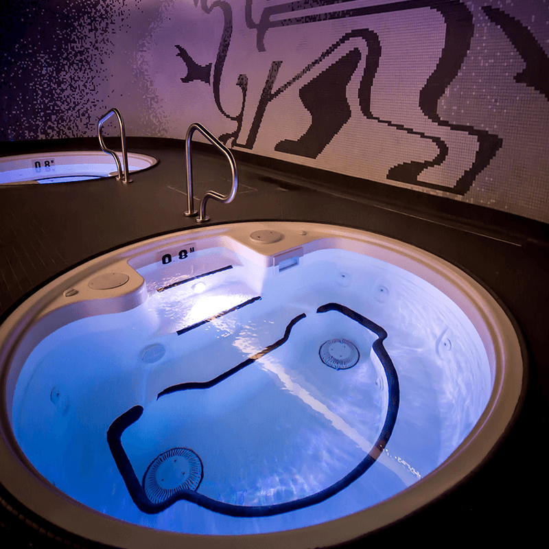 H-800C 8 Person Commercial Drop In Spa