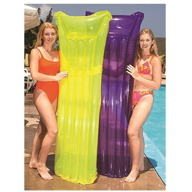 Flotteur de piscine Brite Air Mat de couleur jaune