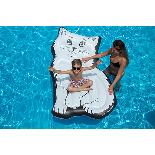 Matelas de piscine gonflable Purrfect Kitty