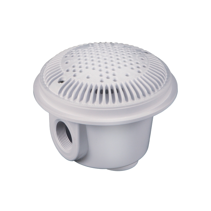 Drains principaux anti-vortex de 1,5 pouce de Hayward (blanc) - Paquet de 2