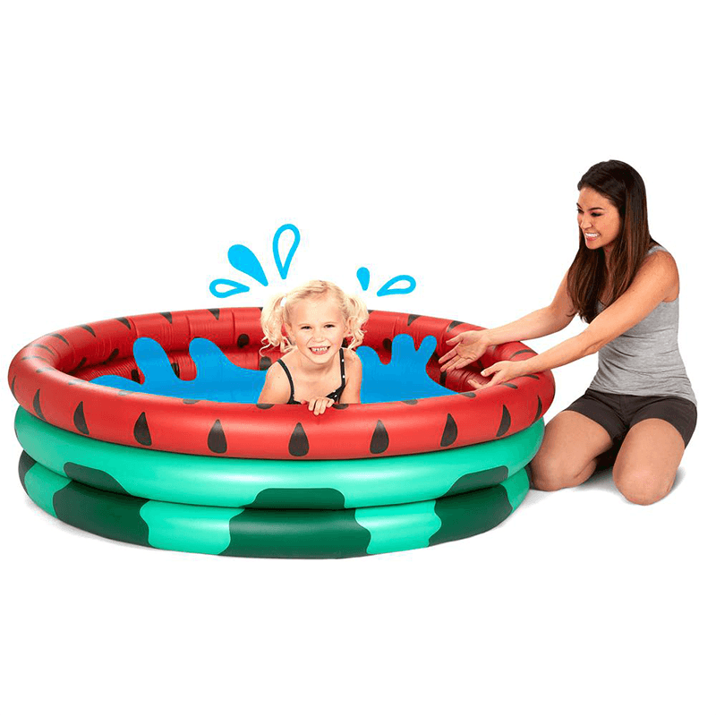 Piscine pour enfants ronde gonflable pastèque de 5 pieds