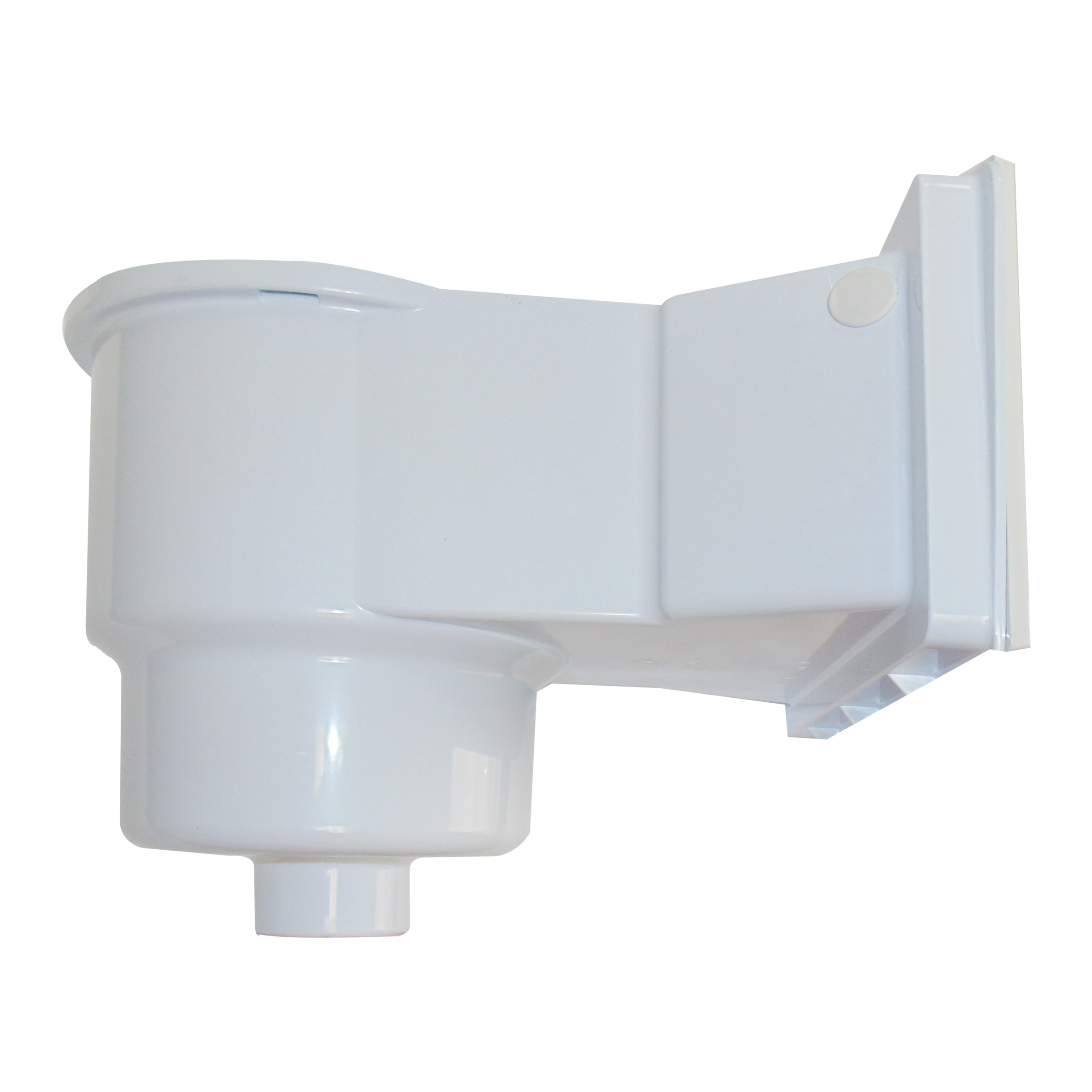 Open Box 12 inch Wide Mouth Above Ground Skimmer and Return Jet Kit (White)