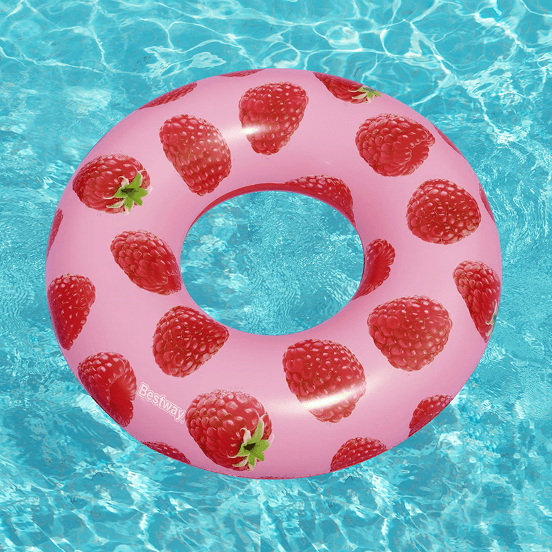 47 Inch Scentsational Raspberry Float Pool Swim Ring
