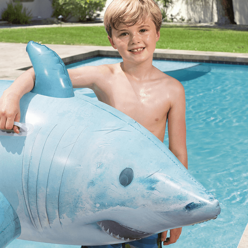 shark pool inflatable