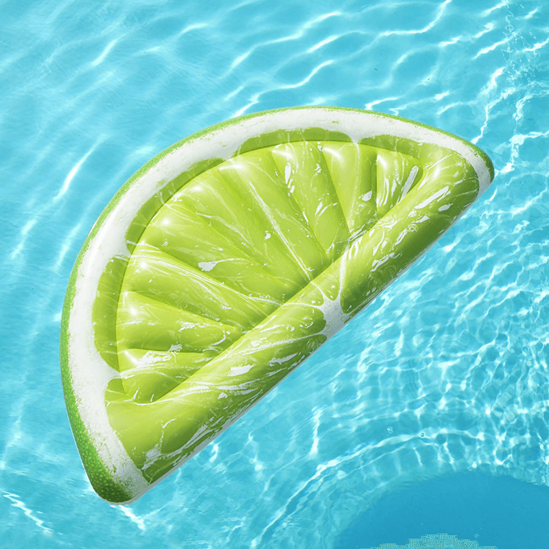 Tropical Lime Ride On Pool Float