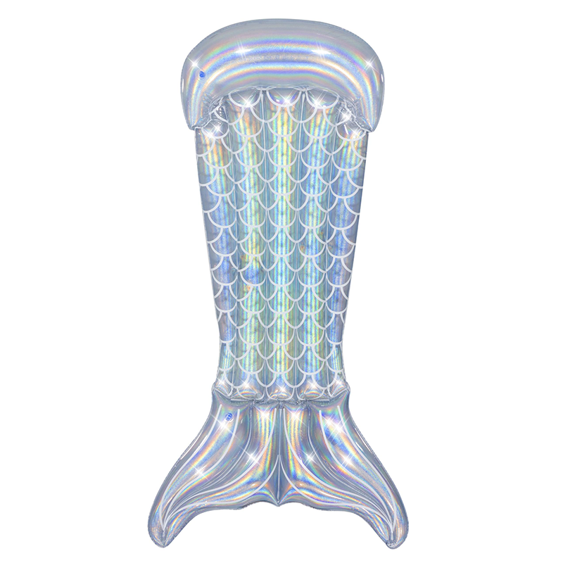 Flotteur en queue de sirene iredescent