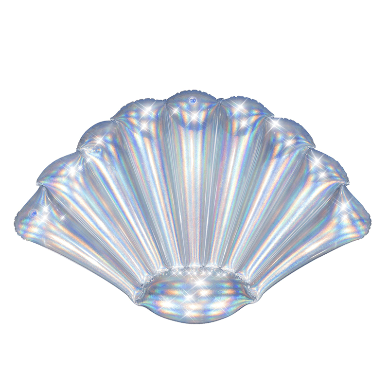 Chaise longue irisée Glimmer Shell Ride On Pool