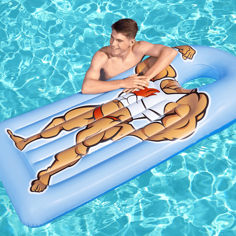 Face Flip Air Mat (Buff Guy)