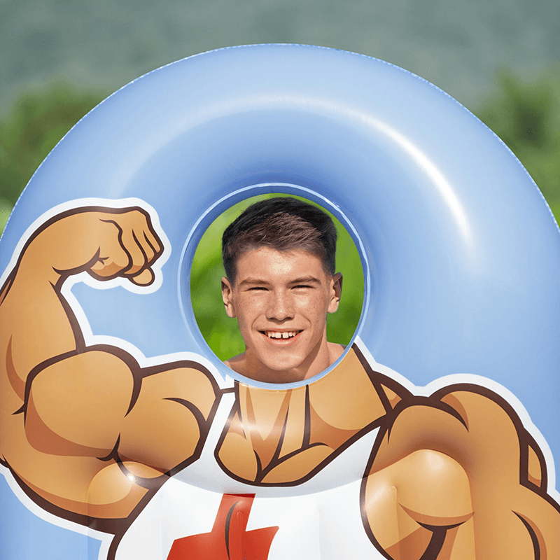 Face Flip Air Mat (Buff Guy)