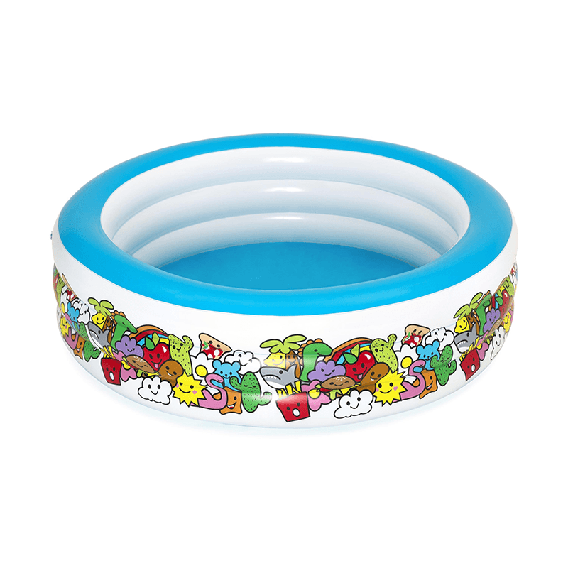 Piscine Splash de jeu de caractère Kiddy de 6,5 pi