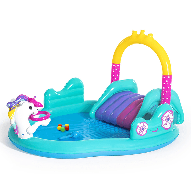 Kids Magical Unicorn Carriage Play Center