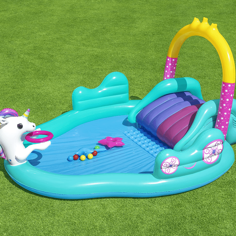 Kids Magical Unicorn Carriage Play Center