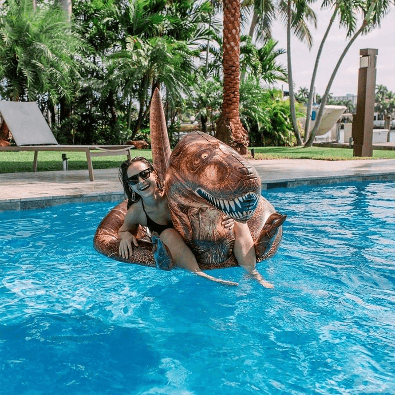Pool Candy Tube de piscine T-Rex de 48 pouces
