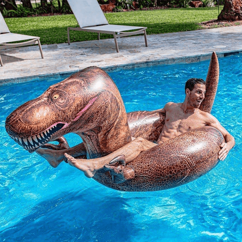 Pool Candy Tube de piscine T-Rex de 48 pouces