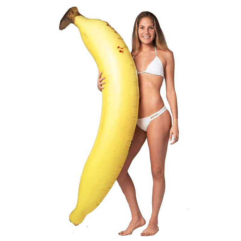 Pool Candy Jumbo Ride-On Banana Pool Float