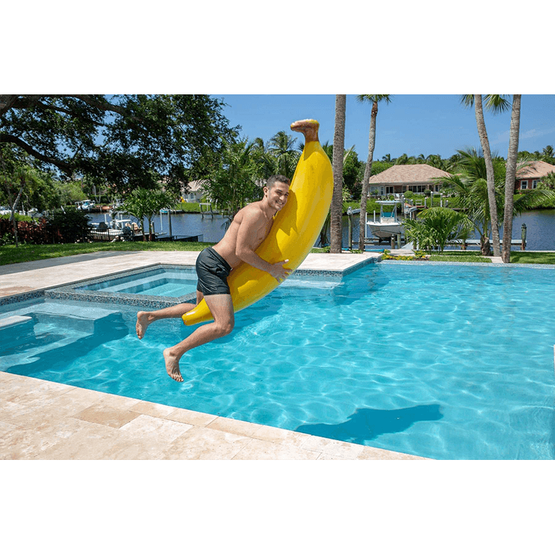 Pool Candy Jumbo Ride-On Banana Pool Float