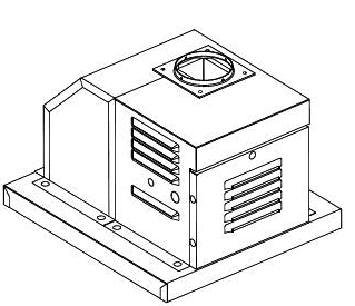 Évent électrique Raypak D2 pour les modèles de chauffe-eau 206 et 266