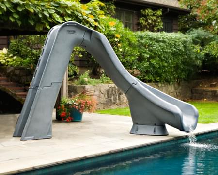 Typhoon Right Hand Turn Inground Pool Slide Supplies Canada Typhoon Right Hand Turn Inground Pool, Slide For Inground Pool Canada