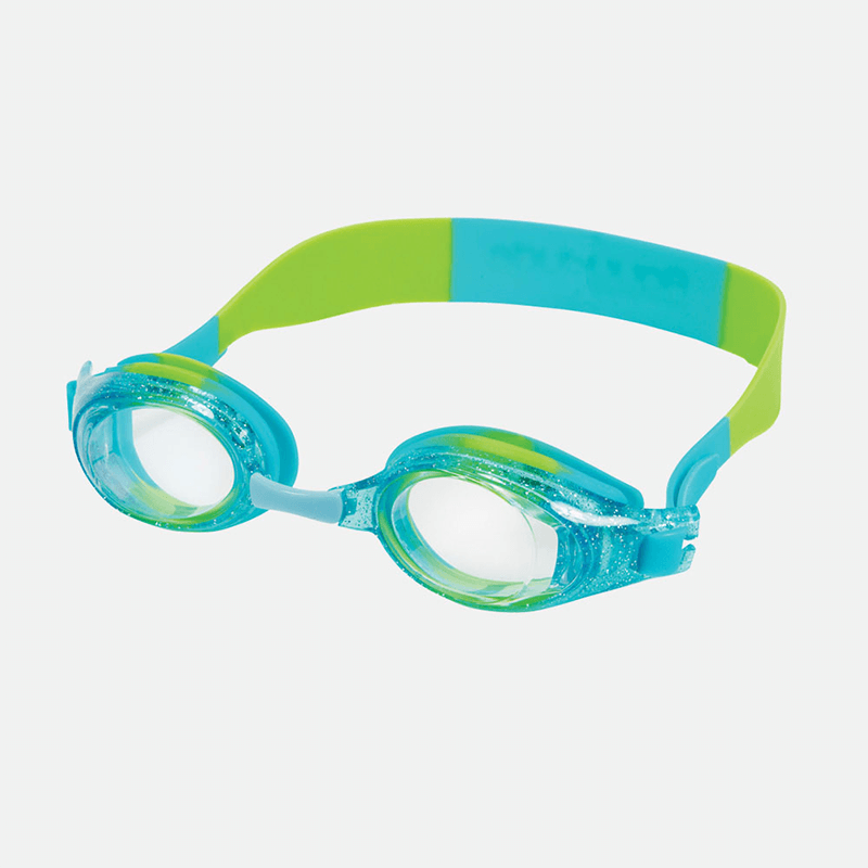 Child Anemone Jr Clear Aqua Sparkly Swim Goggles Pool Supplies Canada