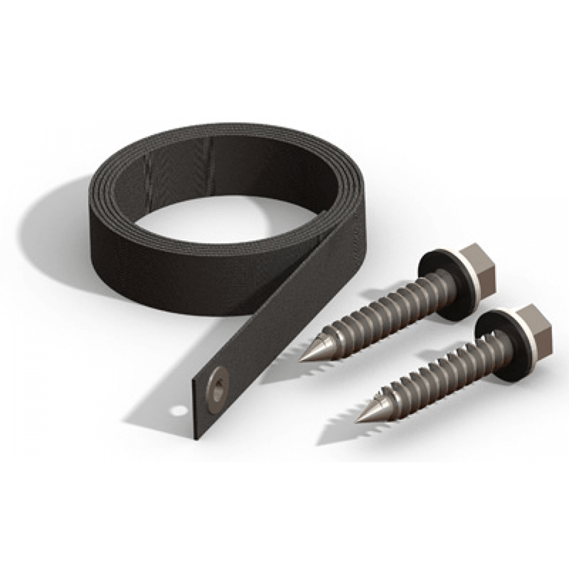 Enersol Single Replacement 48 Inch Cross Strap and 2 Lag Bolts