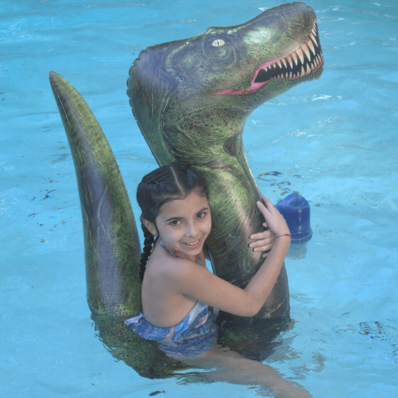 Pool Candy Ride-On T-Rex Pool Noodle