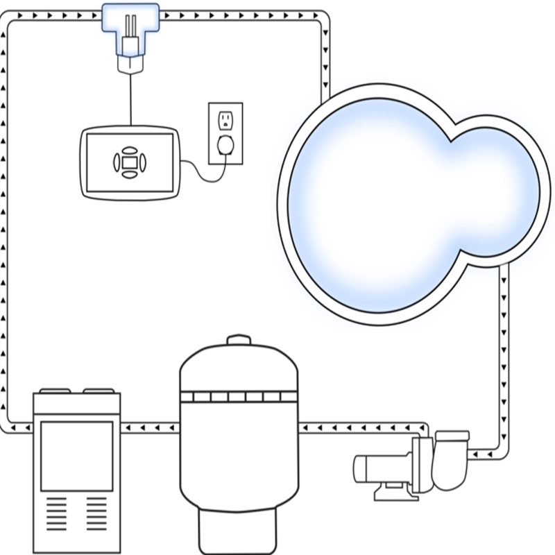Clearblue Ionizer Replacement 2 Inch Tee