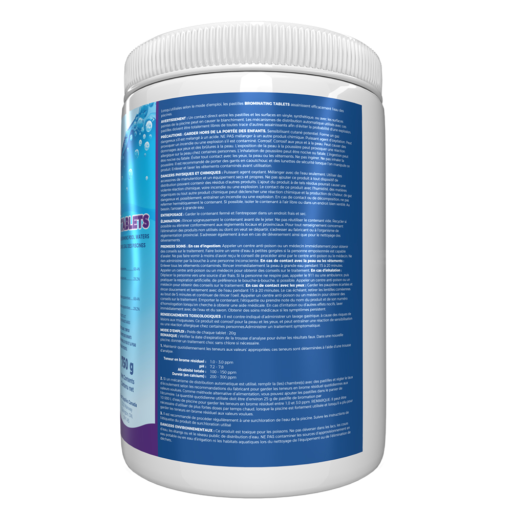 Comprimés de bromage pour spa (750g) par Pool Supplies Canada