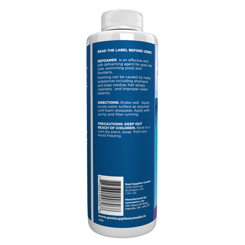 Spa Defoamer (500ml) by Pool Supplies Canada