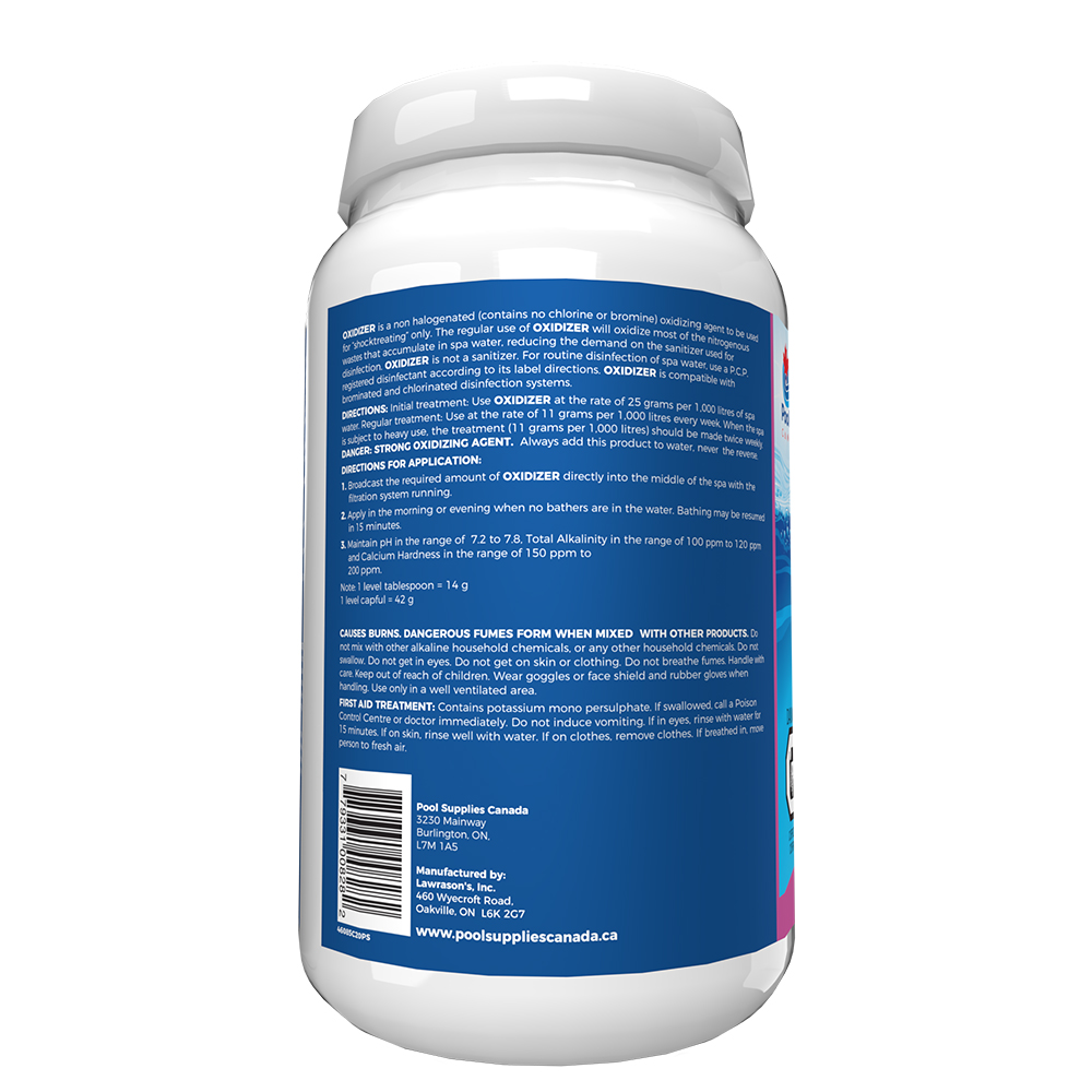 Spa Oxidizer Shock (2.5 Kg) by Pool Supplies Canada
