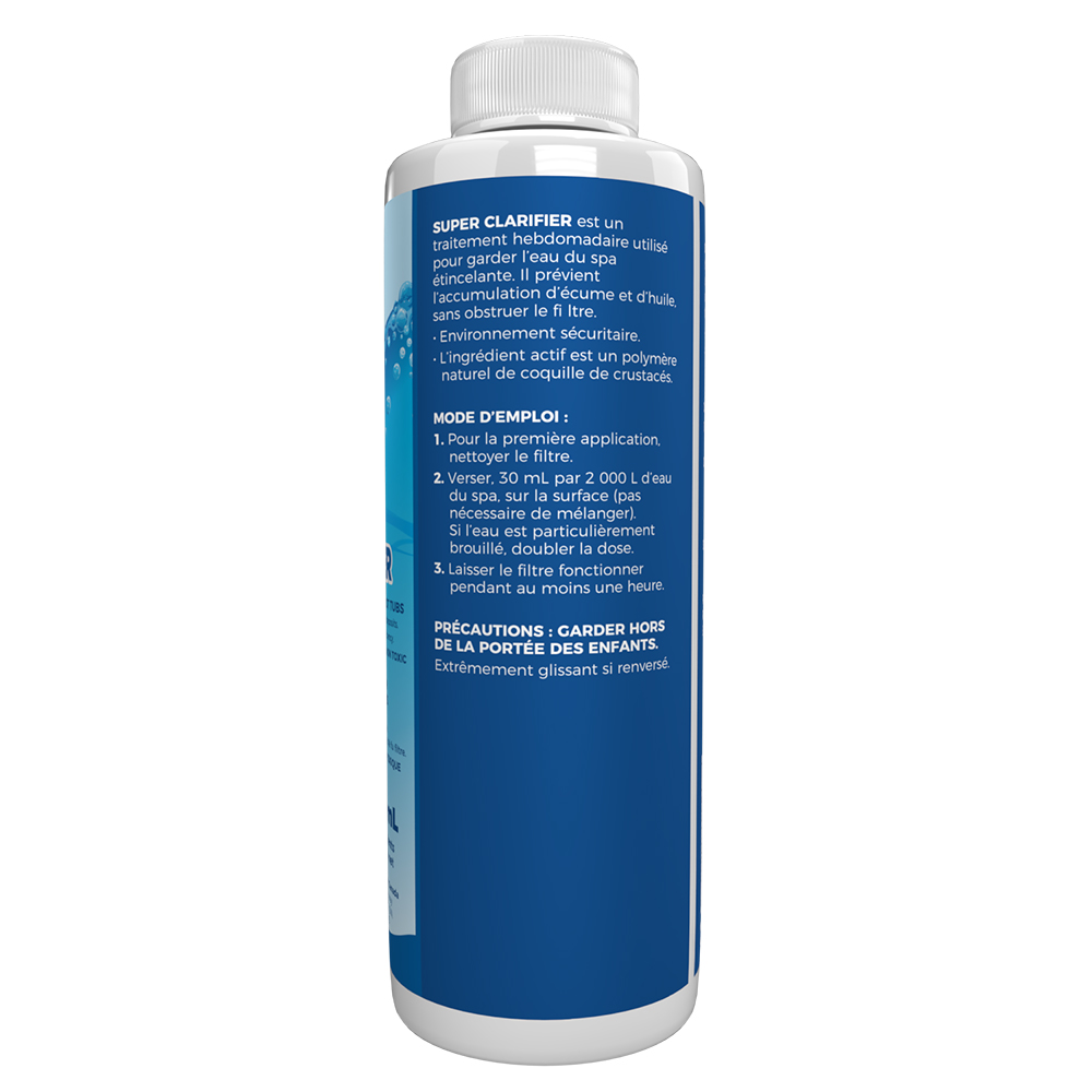 Super clarificateur pour spa (500ml) par Pool Supplies Canada