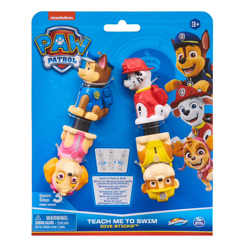 Paw Patrol Learn to Swim Pool Dive Sticks