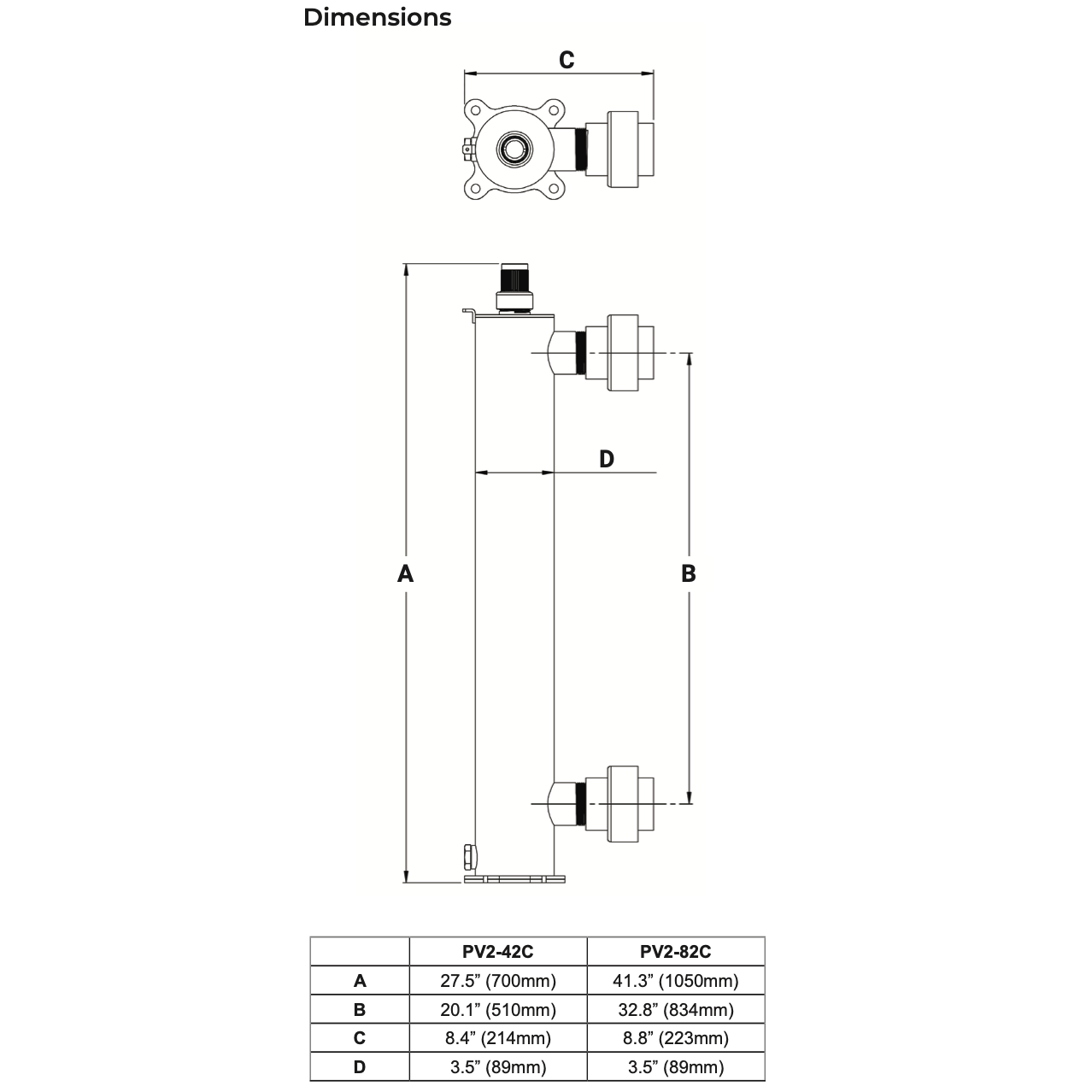 Pura Vida 2 - 316L Stainless UV Water Sterilizer (42 GPM)