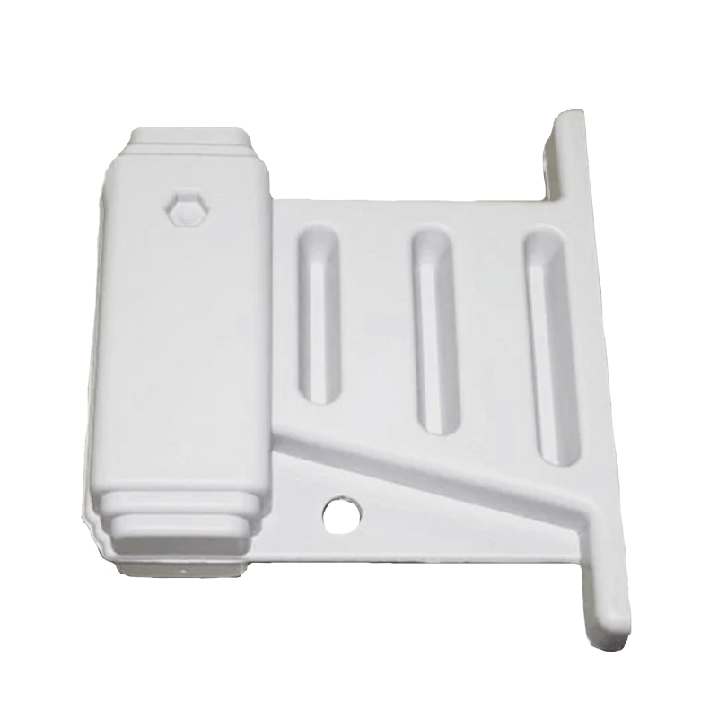 Support unique de remplacement pour poteau de clôture en vinyle (support seulement)