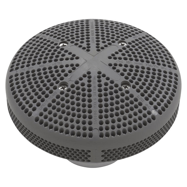 Custom Molded Products 175 GPM Fiberglass Pool Suction (VGB) - Grey