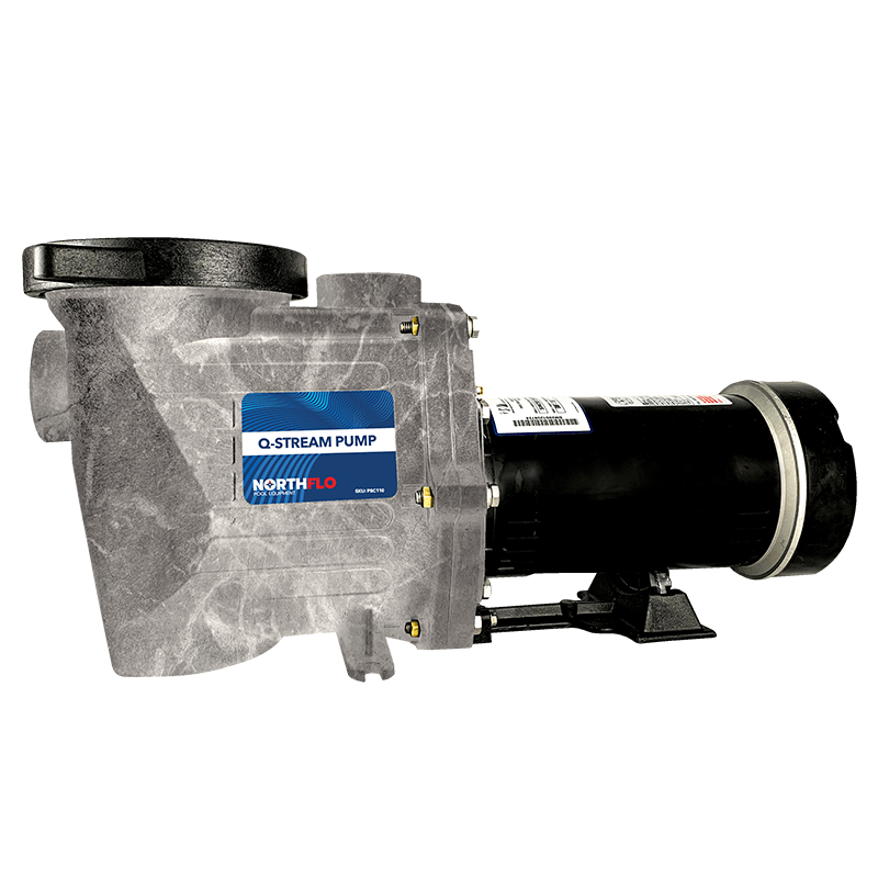 NorthFlo Q-Stream 1.5 HP Inground Pump with Reducer Bushings