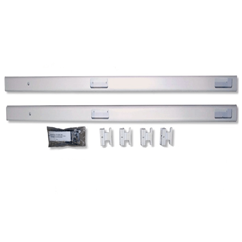 Trousse de sections amovibles de 24 pouces VinylWorks (blanc)