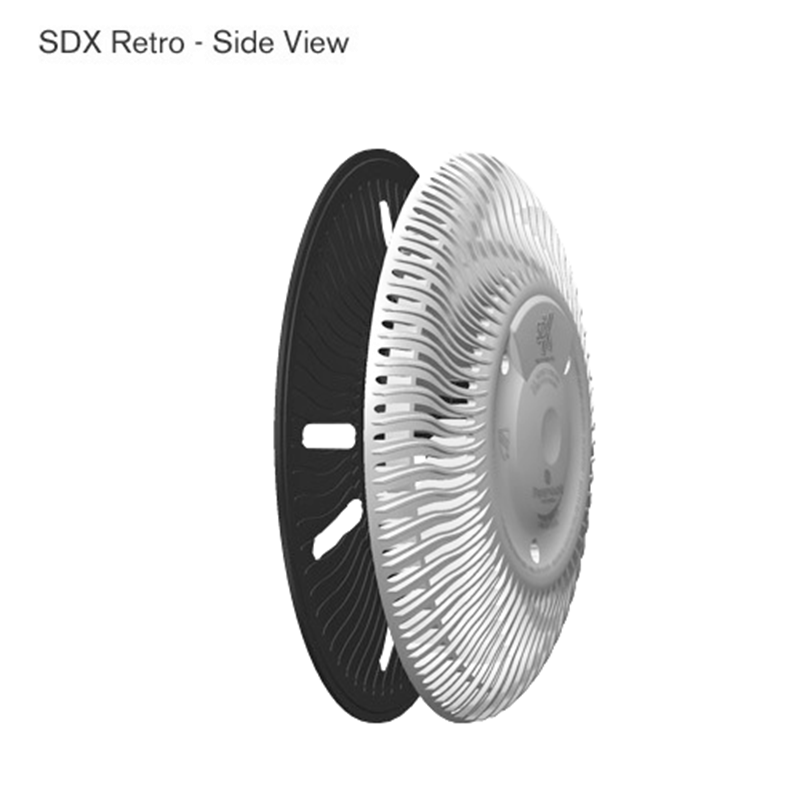 Couvercle de drain Paramount SDX avec vis pour vinyle et fibre de verre - Blanc