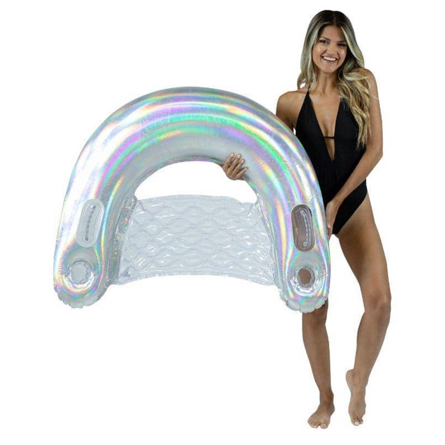 PoolCandy Holographic Sun Chair Pool Float