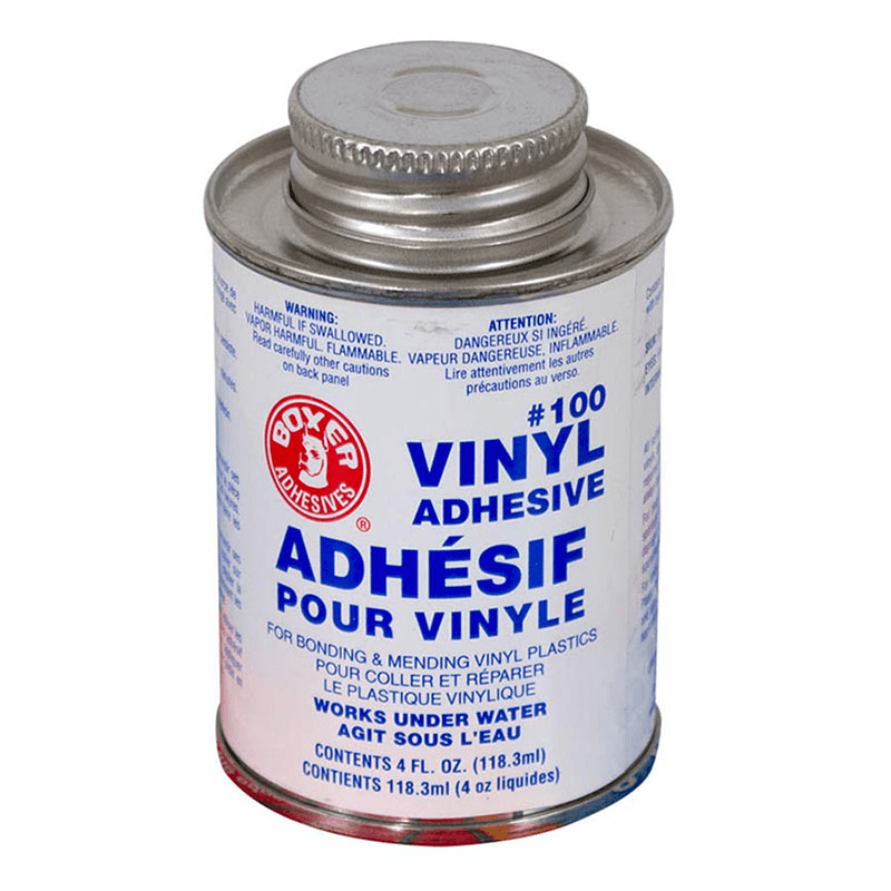 #100 Vinyl Adhesive, 4 oz Can Only With Applicator Cap