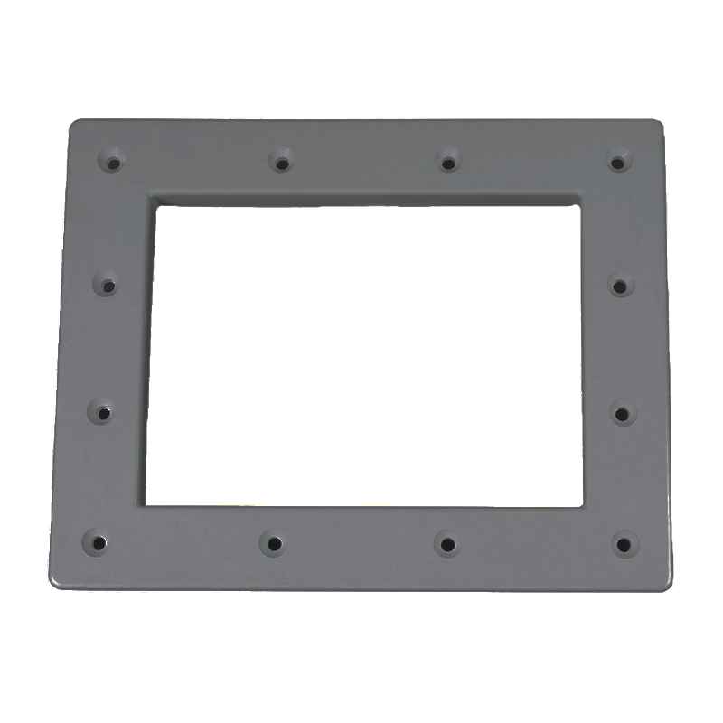 Produits moulés sur mesure - 25540001010 - Plaque frontale d'écumoire pour piscine creusée 8,5 po x 10,75 po (gris)