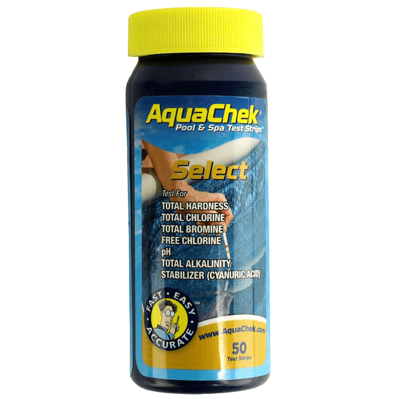 Kit complet de bandelettes de test 7-en-1 AquaChek Select