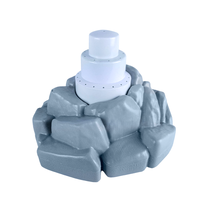 Fontaine d'eau en roche